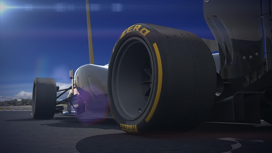 18 colos Forma-1-es Pirelli abroncs - látványterv