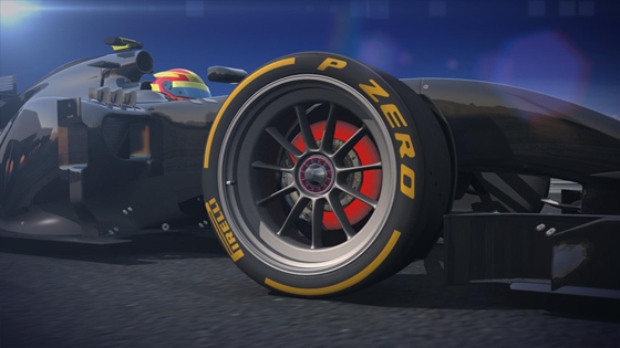 18 colos Forma-1-es Pirelli abroncs - látványterv